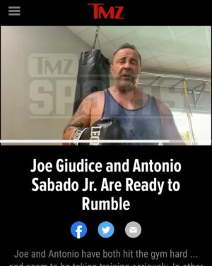 Antonio Sabàto, Jr. Instagram - All over @tmz_tv about 
Real Housewives star @joe.giudice is set to face Model and TV Star @antoniosabatojr December 7 with Celebrity referee WWE legend @therealkurtangle in the Bahamas to find out how to be apart of this event 
contact @damonfeldmanofficial 
Ceo@officialcelebrityboxing.com

@theburntcoffeecompany