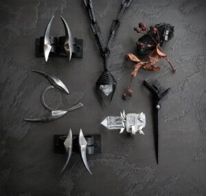 Anu Tera Instagram - • Talismans • 🌑 • #anutera #talismans #blackjewelry #darkart #gothicjewelry #allblackeverything