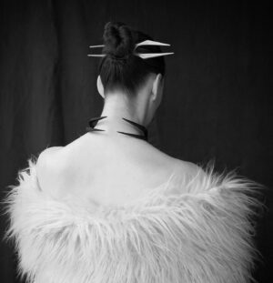 Anu Tera Instagram - • Silver Fang Hairpin • #anutera #hairaccessories #hairadornments #avantgarde #avantgardefashion #witchyvibes