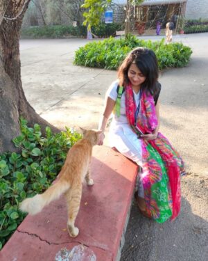 Anubha Sourya Sarangi Instagram - Just a day in college! 😇