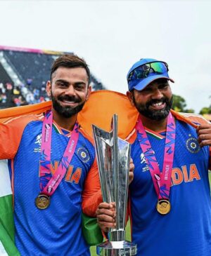 Anushka Sharma Instagram - Our daughter’s biggest concern was if all the players had someone to hug them after she saw them cry on tv….. Yes, My darling, they were hugged by 1.5 billion people ❤️ What a phenomenal victory and what a legendary achievement!! CHAMPIONS - CONGRATULATIONS!! 🇮🇳💙