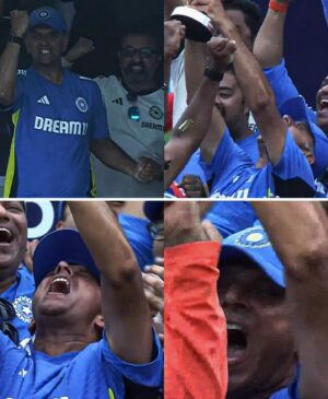 Anushka Sharma Instagram - Our daughter’s biggest concern was if all the players had someone to hug them after she saw them cry on tv….. Yes, My darling, they were hugged by 1.5 billion people ❤️ What a phenomenal victory and what a legendary achievement!! CHAMPIONS - CONGRATULATIONS!! 🇮🇳💙