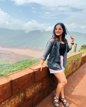 Anushka Srivastava Instagram - Mahabaleshwar ❤️