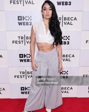 April Jeanette Mendez Instagram - Sacramento world premiere at Tribeca Film Festival peeled me away from Baldur’s Gate for a night. 

HMU: @shamrockin77
Photos: Theo Wargo & Gary Gershoff
