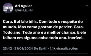 Ari Aguiar Instagram - Todo ano desde sempre eles arrumam um jeito de perder. Credo