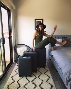 Ariel Mortman Instagram - Ready for my summer of @away #travelaway