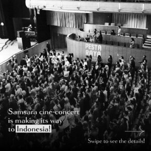 Ario Bayu Instagram - A photo you can hear.
Gemuruh tepuk tangan dari para penonton yang memenuhi @esplanadesingapore kala itu, memacu semangat kami untuk terus berkarya.

Setelah memulai perjalanan kami di Singapore, kali ini Samsara cine-concert akan hadir di @indonesiabertutur! Catat tanggalnya:
🗓️ 16 Agustus 2024
⏰ 19:30 WITA
📍 Peninsula Island, Nusa Dua, Bali

Untuk kamu yang sudah menantikan panggung Samsara di Indonesia, jangan sampai melewatkannya karena pemutaran ini GRATIS!

Sampai jumpa di @indonesiabertutur! 🤍 

________________________

The roar of applause from the audience who filled @esplanadesingapore at that time moved us. Our audience’s most significant appreciation drives us to keep creating.

After kicking off our journey in Singapore, Samsara cine-concert is coming to @indonesiabertutur! Mark your calendar on August 16th at 19:30 WITA.

See you at @indonesiabertutur! 🤍 

#Samsara #FilmSamsara #SamsaraCineconcert #SilentMovie #BlackandWhiteMovie