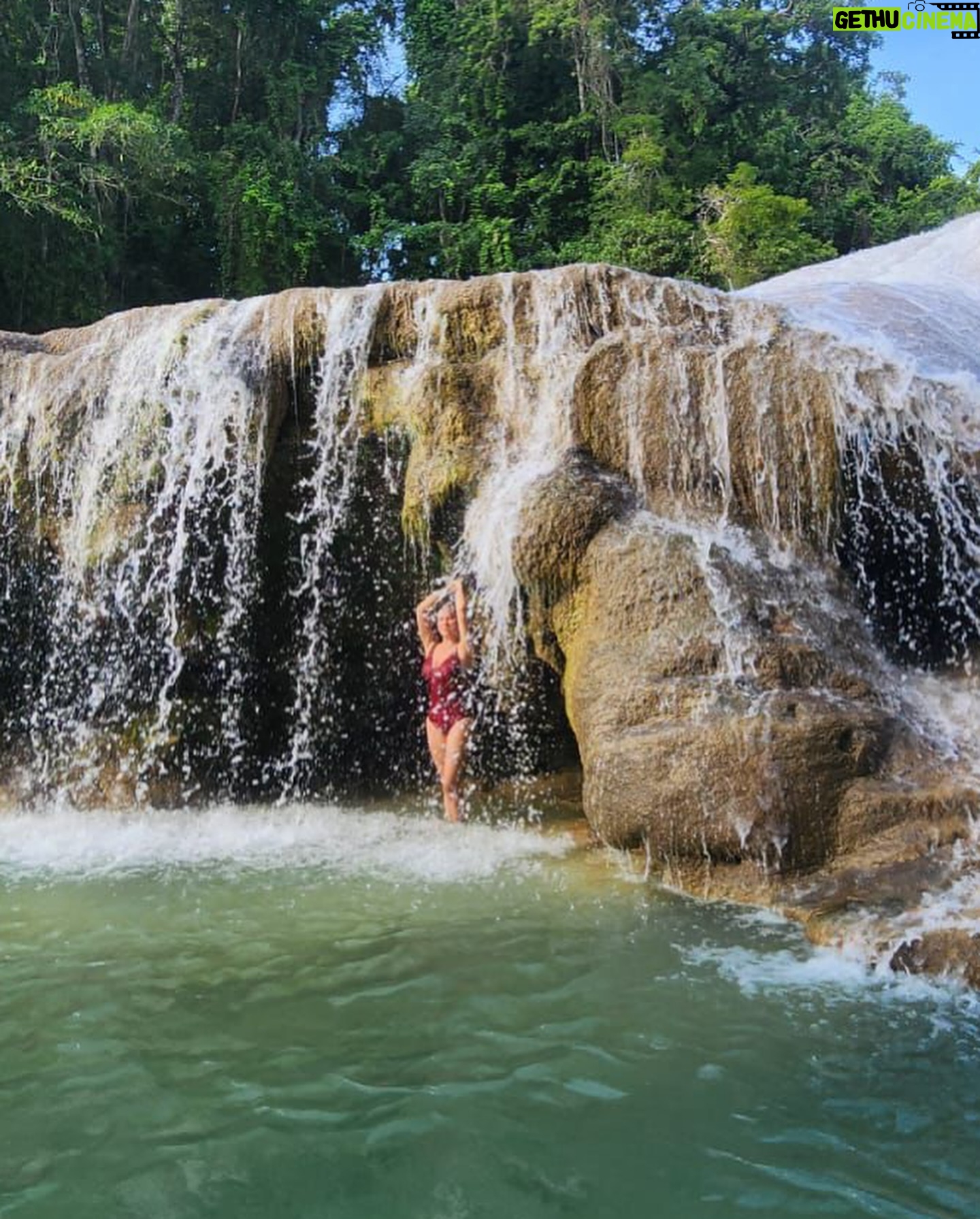 Arleth Terán - 3.9K Likes - Desconectar para conectar 🍃☀️🏝️ Disfrutando cada maravilla de mi México amado 🥰🇲🇽 #CascadasDeRobertoBarrios