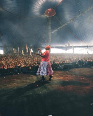 Arlo Parks Instagram - glasto was a family affair. thank you @remiwolf for rocking with meeee, to @bbcintroducing for the full circle moment n to everyone who tuned in - dreams coming tru in real time !!