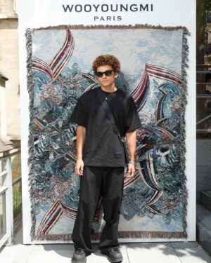 Armani Jackson Instagram - @wooyoungmi show in paris 🏴‍☠️🏴‍☠️🏴‍☠️