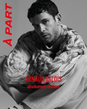 Arnaud Valois Instagram - A PART MAGAZINE @apartpublications - ISSUE 12 
with this dream team ♥️ :
@laurenthumbert05 
@guillaumeboulez 
@stephanie_farouze & @karim.alln 
#becomingkarllagerfeld @disneyplusfr @hulu