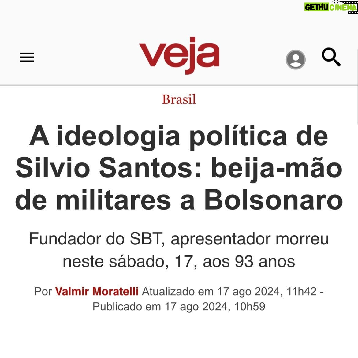Arthur Morisson - 11.7K Likes - O corpo nem esfriou, os parentes ainda estão aos prantos. Vocês não têm vergonha na cara não?