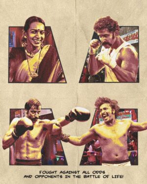 Arya Instagram - YOU CAN'T BURY ALIVE
ANYTHING THAT WAS READY TO DIE ✊🏾

The rise of life around this ring roared aloud. Three Years to the Epic "Rosamaana Aangila Kutthu Sandai" 🥊 #SarpattaParambarai 💙 

A பா. ரஞ்சித் knockout!

#3YearsofSarpatta @neelam_productions @ranjithpa