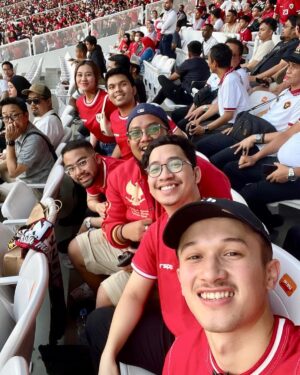Arya Vasco Instagram - yuk 3 poin vs Philippines. 🇮🇩❤️