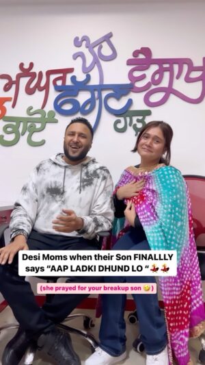 Ash King Instagram - ASHU PUTTAR thanks for trusting mummy ji ☺️💃💃 
.
.
.
.
.
.
.
#indianparents #indianmom #desimom #funnyreels #comedyreels #shaadi #arrangedmarriage #lovemarriage #bollywoodsongs #kareenakapoor #salmankhan #funnyvideos #punjabivideos #indianmemes #desimemes