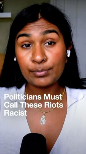 Ash Sarkar Instagram - On tonight’s #NovaraLive, #AshSarkar reacts to #KeirStarmer’s statement about the far-right riots, and how not calling them racist obscures the hatred and ideology driving them.

Watch more via the link in our bio.