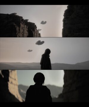Ash Thorp Instagram - Dune cinematic studies
- 
Directly from @UnrealEngine
-
Growing up with comics and drawing with pen and paper... I never would have thought images and words like this could be conceived and manipulated at such a rapid pace. We are truly in a renaissance period where technology is merging with art and commerce.
-
Created using @unrealengine  All images are captured screenshots employing Lumen with little to no grade (these are directly out of the engine). Some assets like characters are from the amazing team at big medium small.  More to come...