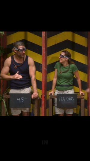 Ash Williams Instagram - I’ve got a lot of money on Liz to win ‘I’m A Celeb’ tonight. 
P.S How many camels in Australia? I still stand by my answer 🐪🐪🐪🐪🐪
