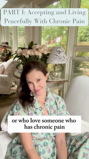 Ashley Judd Instagram - Part I: Living Peacefully with Chronic Pain 

Our physical pain is invisible to those around us. Yet our insides are full to the brim with a relentless experience and heightened awareness of the pain inhabiting our bodies. How do we live with some ease, grace, an even temperament, & maintain (some?) happiness while enduring pain no one can see or medication barely touches? 

In this three part series, I share what I have and am learning about chronic pain. For me, it’s an intractable migraine, which comes once every 1.5 years or so, and sometimes lasts for months.  This headache bloomed 23 May. Let’s explore this together, sharing what helps (and at times, giving others grace, and sharing what doesn’t help. I have to teach people how I need to be treated, which can be so annoying! Shouldn’t they just know?!).

This three part conversation I’ll be sharing over the next few days is about the place of spiritual practice while abiding pain: Life is not always fair. Life is good. “God suffers with me.” “God is in me like butter is in milk.” I am grateful for these teachings from Fr Richard Rorh, and James Finley, both of the Center for Action and Contemplation. Who teaches you? 

#chronicpain #chronicillness