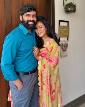 Ashmitha Instagram - 19 years of togetherness..Still laughing at each other’s jokes & each other most of the times , marrying you means that I’ll never have to compromise on Silly talks, my GOA aunty outfits, Gossip & Princess (sometimes peasant) treatment….🤭
Privileges of having a husband who’s also a BFF for life 👫🏽
Happy 5th anniversary @jannu.sudhir 
To “US” 🥂
outfit @shopduaindia 
#husband #husbandandwife #anniversary #hestheone #mine #cute #love #happy #couple #couplegoals #fitcouple #yay #5thanniversary #us #myworld #best #him #besties #bff #friends #friendsforever #friendship #today #tommorow #forever #hyderabad #ashtrixx #telugu #teluguactress