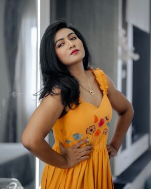 Ashmitha Instagram - Let’s glow together 🥂
Outfit @cords_theory
#ashtrixx #yellow #yellowlove #oott #me #smile #happy #flowers #floral #cotton #august #hyderabad #telugu #teluguactress #influencer