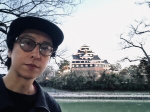 Atsushi Horie Instagram - 岡山城🏯🚃🌸🦢🍑🌉
#夕景プロジェクト