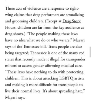 Aura Mayari Instagram - Did an interview with @vogue @elitewaste about the drag ban here in Tennessee. It’s disheartening to see our community being pulled back from the progress we have made the past years. Full article linked in my story.

Originally from Chicago, I moved to Nashville and lived here for two years now. This city changed my life and has allowed me to do what I was supposed to do from the beginning, to be an artist. And this is the happiest I’ve been for the longest time. People always asked why I would move to a conservative state, and it seems like I have an answer for that now.