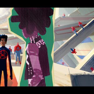 Aurélien Predal Instagram - #acrossthespiderverse colorkeys
Walking through the Nueva York Taskforce HQ - introducing Peter Parkedcar, the sentient Spider Car (well done @ninjayuhki for bringing it in the film) and the over dramatic Ben Reilly: “Sorry, I can’t talk right now. I’m thinking about my past”

#acrossthespiderverse #spidermanacrossthespiderverse #spiderversemovie #spiderverse #benreilly #peterparkedcar #hobiebrown #gwenstacy #milesmorales #visdev #visdevart #sonypicturesanimation