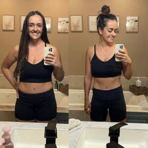 Autumn Calabrese Instagram - I am so damn proud of these women!  I know there are always going to be trolls, haters, people saying I couldn’t possibly know how to improve the health of women’s hormones.  But the blood, and saliva tests of these women’s   their physical transformations & the stories of how much better they FEEL say otherwise.

I’ve spent almost 2 years studying, reading, learning, getting certified through @nutritionschool speaking with doctors & working with our team of medical experts at BODi to create Belle Vitale.  It has been a passion project of epic proportions.  By no means am I saying this program is the end all be all for women that have hormonal issues, BUT it is a HUGE first step to improving your hormone balance & overall health. 

In the blood and saliva tests, we’ve seen cortisol levels come back into the normal range, good estrogen production go up, bad estrogen production go down, thyroid antibodies improve, progesterone & testosterone come back into normal ranges from being too high or too low, and cholesterol levels improve.

These ladies have reported 
-hot flashes going away
-night sweats going away
-improved sex drive 
-weight loss after years of the scale not moving 
-less anxiety
-more energy & sustained all day
-better sleep
-skin looking brighter
-an overall sense of feeling calmer

@bellevitale is designed for women of all ages, not just menopause or peri menopause.  If you want to learn more about the program & hormone health in general & what you can do to start to improve yours now, drop your email at the link in my bio to sign up for my newsletter.

#hormonehealth #fitover40 #lifestyle #weightloss