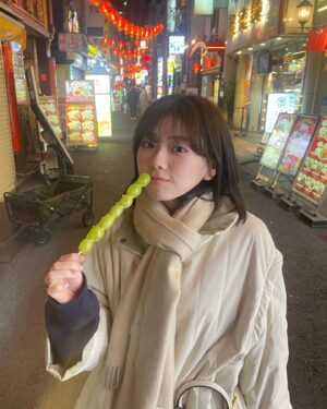 Ayu Okuma Instagram - 食べ歩き〜🐼✨