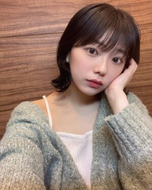 Ayu Okuma Instagram - エクステつけてボブにしました🧸
期間限定！似合ってるかな〜😶