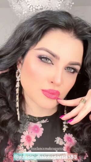 Azadeh Porbaha Instagram - #fashionevent #mydubai #dubaievents #freelancemakeupartist #مكياج #مكياج_عيون