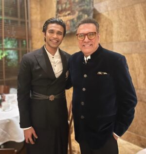 Babil Khan Instagram - Posting this with gratitude for the unexpected joys of life such as having conversations with a man that can teach you about life without trying to, I’m in awe of your excellence not just as an actor but as the human being that you are ❤️
