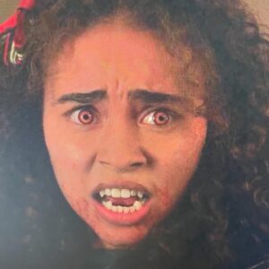 Bailey Bass Instagram - @immortal_amc Interview with the Vampire S1 is on @netflix !!!!!! ♥️⚰️🩸🧛‍♀️ 
It was an absolute dream to play the iconic role of Claudia. We truly put our blood, sweat, and tears into this project. 
Happy watching xoxo
#iwtv #netflix #amc #claudia