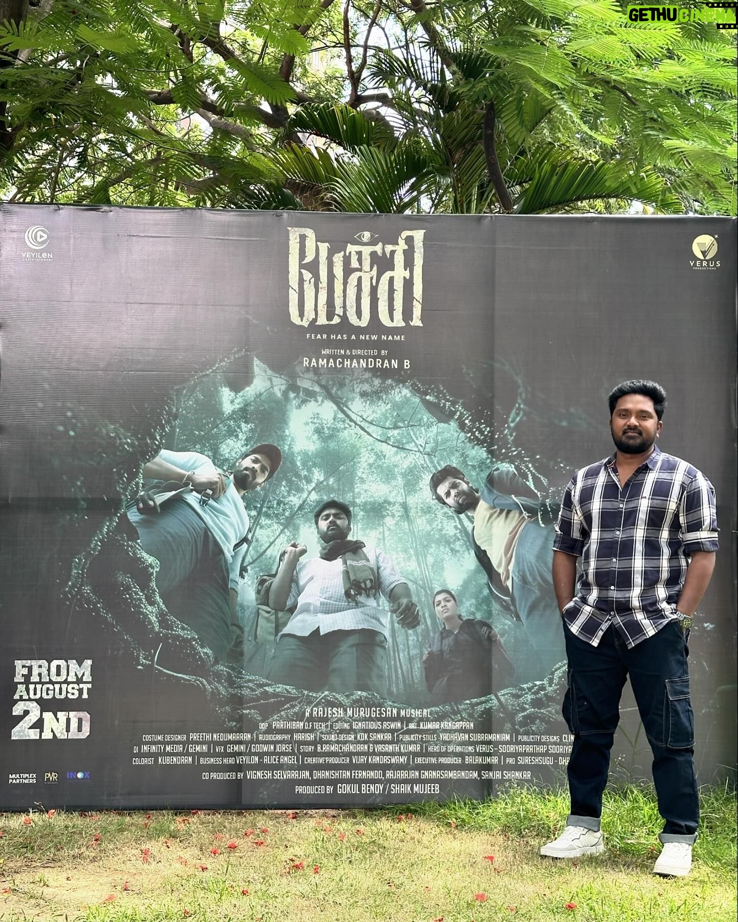 Bala Saravanan - 13.9K Likes - #Pechi Press Meet…….Maaberum Magizhchiiii
#Pechi in theatres From Aug 2….
@gokul_benoy @rockraamz @vickeywaran @vijaykandasamy28 @veyilon @verusproductionsofficial
👍🏾👍🏾👍🏾❤️❤️❤️