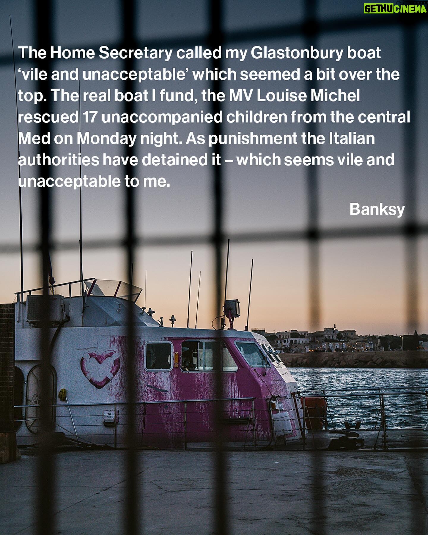 Banksy - 835.7K Likes - .
@louisemichelcrew
mvlouisemichel.org