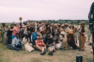Barry Jenkins Instagram - I won a DGA award for THE UNDERGROUND RAILROAD. Or rather I should say that myself, Liz Tan, Elaine Wood, Spoon, RichLEIGH, Jesse Carmona and AJ Bruno won a DGA award for THE UNDERGROUND RAILROAD. And truly, anyone who’s name was ever on a call sheet any of those 116 Days of production shares in this award, both cast and crew, the most cohesive and inspiring I’ve ever worked with. Which isn’t to say the others weren’t cohesive and inspiring, but, given the challenges posed to this crew — the mental, logistical and emotional challenges? My goodness. And if I have ANY regrets about the making of this show, it’s that we could not have a proper wrap to take a deep breath and share in the thing we’d all completed. 
 
And we would NOT have completed it without the @celluloidgypsy Liz Tan, our 1st AD. No one will EVER know the feeling of sitting in that office with Liz fighting to save this show. And she’s too modest, so she would NEVER tell anyone the sacrifices SHE made to get this train onto the tracks, to get James and Kiva and I to day one so we could somehow get to days two and three and, eventually, 116. I’ve rarely felt as whole as looking at Liz on set and realizing she was proud of me, that I had lived up to the faith she had in me and the sacrifices she’d made to stick with this show and see it through. On a show with pitfalls EVERY DAMN WHERE, she kept us on schedule, on time, working and reworking and REWORKING the schedule so this crew had reasonable days with damn good vibes (so long as you weren’t driving a Gator 🤣) and an emphasis on mental welfare being every bit as important as securing page counts. 
 
I would have loved nothing more than to rent out the Kimball House and just go from table to table shaking every single damn crew-member’s hand; from the teamsters all the way to the women set way back in that elementary school tracing out those patterns — every single damn one. 

Sadly, that was not to be, but, my SINCEREST thanks to you ALL 🤲🏿