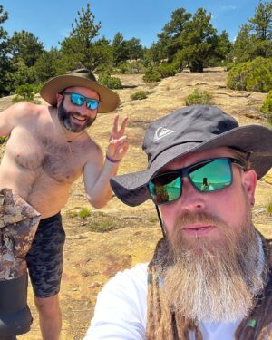 Barry Kerch Instagram - No fish were caught today with the @shinedown fly fishing team, but we had fun and enjoyed nature. Casper Wyoming is gorgeous.  Next time!! 

#shinedown #flyfishing #campaignagainstnegativity #theorviscompany #h2oworkslamson  #costasunglasses