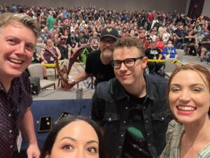 Becca Scott Instagram - #GenCon was an insane epic fever dream and I’m still high off the fumes!! (And down off the *actual* fever) thank you so very much for everyone that was a part of making mine excellent, whether or not I snapped/stole a pic of it! I’m so grateful for this amazing community, all the people I’ve come to know and love over the years, those I’m just getting to know, and those who have let me be a part of their gaming journey! I love you all!!!!