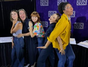 Becca Scott Instagram - #GenCon was an insane epic fever dream and I’m still high off the fumes!! (And down off the *actual* fever) thank you so very much for everyone that was a part of making mine excellent, whether or not I snapped/stole a pic of it! I’m so grateful for this amazing community, all the people I’ve come to know and love over the years, those I’m just getting to know, and those who have let me be a part of their gaming journey! I love you all!!!!