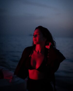 Begüm Akkaya Instagram - Red on blue
Photograph- @idilsezgin 
Style editor- @nihanenn 
Make up&Hair Artist- @filizsekers