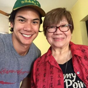 Ben Levin Instagram - It’s with a heavy heart I share the sad news that my beloved Grandma Debbie has passed away from covid. She was such an inspiration and companion to me and I wanted to share some of my words from her memorial.
.
On Sunday January 10, you moved on; feels cosmic as Sundays were typically our days together. I can’t bear the thought that it wasn’t your time, so I wont indulge that thought. Not yet. 
.
I know you felt all the love and luck of having such a close family. I know you were still deeply grieving the loss of Grandpa Tom and that nothing could fully fill that void. But we sure tried, didn’t we? You and I shared so much. I deeply looked forward to seeing you on those Sundays, where I could unabashedly share my worries and excitements about the world; where I could speak openly; where I could sip sake too early in the day; where you would run lines with me for an audition that I was ill prepared for; where I could play you new iterations of Grasshapa songs; where you’d tell me about the 900 page book about the civil war you were rereading; where we would take way too long weighing all the options of where in Long Beach we’d eat; where we’d watch movies at the house, too many to count. 
.
I remember you telling me about the convent. About only being allowed to watch two television programs: Bishop Fulton Sheen and Hop Along Cassidy. About you never seeing another Asian person until you were a teen. About how the nuns encouraged you to be with someone “like you.” About how for “fun” you had to clean the statue’s feet. About how you ran away with two other girls, which always impressed me. About how you left at 14 and survived 7 foster homes. About how lucky you felt to find Tom. About how you two were inseparable. I’m comforted by the thought of you reunited with him now.
.
I’ll miss being at restaurants with you. I’ll miss bringing you one ripe avocado every time I visited. I’ll miss talking about history with you; the hardships people go through. I’ll miss you surprising me with beautiful moments from the past; I’ll miss our Sundays, sharing time and space together. But as I press forward in this world, I will carry you with me, always. 
.
Love you GMA