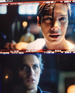 Ben Levin Instagram - possession has its perks 😈 

loved making tonight’s episode of #legacies
9/8c on the CW and free on the app tmw