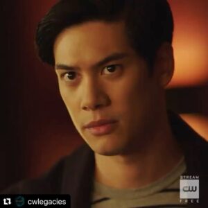 Ben Levin Instagram - an enigma wrapped in bacon lightly dusted with sugar 🐺🥓🍰

#Repost @cwlegacies 
・・・
There are many layers to Jed. Stream the premiere free only on The CW, link in bio. #Legacies