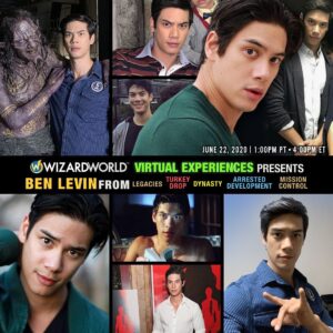 Ben Levin Instagram - there’s a lot goin on right now in the world but i’ll be doing this on Monday the 22nd. come chat/hang/howl with us if you can. link to tix in bio. #wizardworldvirtualexperiences 
#legaciesvirtualexperiences 
#legacies