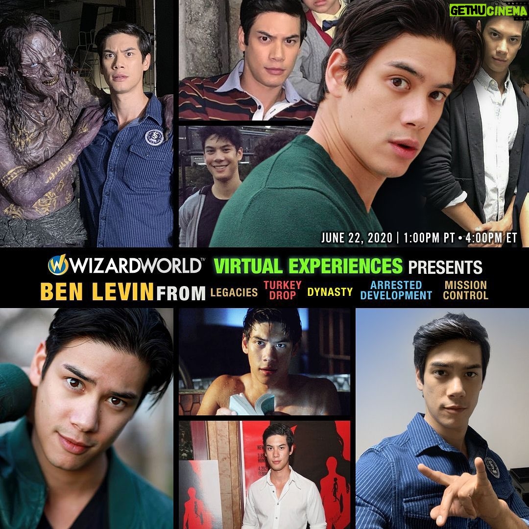 Ben Levin - 5.3K Likes - there’s a lot goin on right now in the world but i’ll be doing this on Monday the 22nd. come chat/hang/howl with us if you can. link to tix in bio. #wizardworldvirtualexperiences
#legaciesvirtualexperiences
#legacies