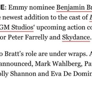 Benjamin Bratt Instagram - And now for something completely different🤪

Photo credit: @gregwilliamsphotography