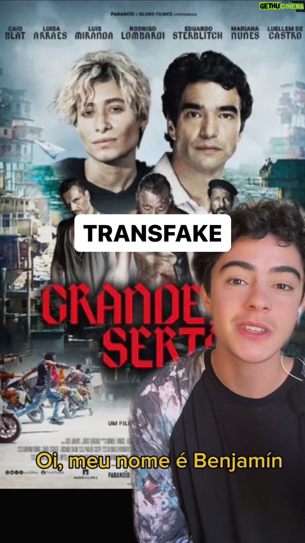 Benjamin Damini - 3 Likes - sobre o caso de transfake no longa āgrande sertĆ£oā de @guel_arraes protagonizado por @caio_blat e @luisaarraes . o filme se baseia em āgrande sertĆ£o: veredasā de joĆ£o guimarĆ£es rosa e traz uma mulher cisgĆŖnero no papel de diadorim, que possivelmente era uma pessoa transmasculina. momento para reconhecer responsabilidades, abrir para o diĆ”logo e conhecer o trabalho de atrizes e atores trans, a comeƧar pelo o @cats_trans . vida longa aos atuantes trans desse brasil e chega de transfake.
#trans #cinemabrasileiro #atriz #lgbtq