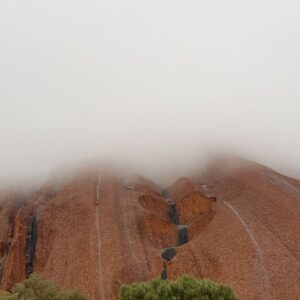Benjamin Law Instagram - 24 HOURS IN ULUṞU

Shot this lil’ segment in beautiful Aṉangu Country after a rare evening of rain. It meant we could see the true black shade of the monolith under its red rust foundation, and how freshwater gathers at the base of the structure – which is taller than the Eiffel Tower, more ancient than the first dinosaurs and runs another 2.5km underneath.

Thanks to Uncle Sammy Wilson – son of Paddy Uluṟu! – for welcoming and handpicking bush tomatoes for us (an unexpectedly perfect mix of tomato and banana), and this dream team crew of the two Dans, Pariss, Bruno, Sarah and Toby. 

And, of course, icon Julia Zemiro who can do no wrong and for whom I would walk directly into peak hour traffic with my eyes closed if she asked. 

On yr TVs soon. Palya, peeps. ✌🏿✌️✌🏼
