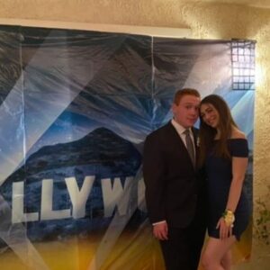 Benjamin Royer Instagram - We couldn’t have prom cause of quarantine, so we brought prom home
